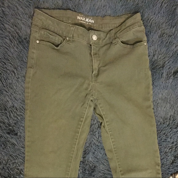 wax jeans khaki